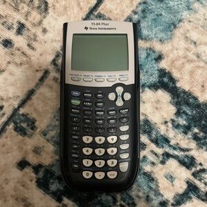 Texas Instruments TI-84 Plus Black and Gray Calculator